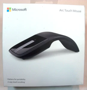 Microsoft Arc Touch Mouse (RVF-00052) Model# 1428, 1496 Black Brand-New - Photo 1/3