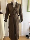 Vintage Alan Austin of Beverly Hills Trench Coat Medium made in Italy