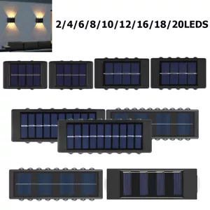 Double Head LED Wall Light Outdoor Street Courtyard Waterproof Lighting Lights - Picture 1 of 15