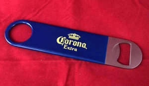 CORONA Extra Bottle Opener Metal 7 Inch w/Vinyl Cover Blue ***SHIPS FAST*** - Picture 1 of 3