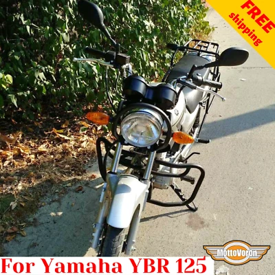 Protector de motor para Yamaha YBR 125 YBR125 barras de choque Foto 1 de 4