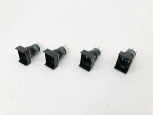 Lot of 4 New IDEC AL6H-M200 Momentary Rectangular Illuminated Pushbuttons - Picture 1 of 6