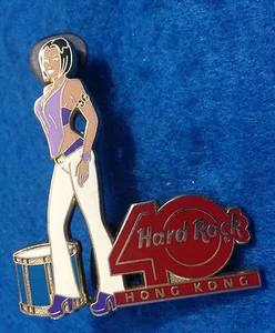 HONG KONG CHINA SEXY 40 ANIVERSARIO DÉCADAS NIÑA SERIE Hard Rock Café PIN LE - Imagen 1 de 1