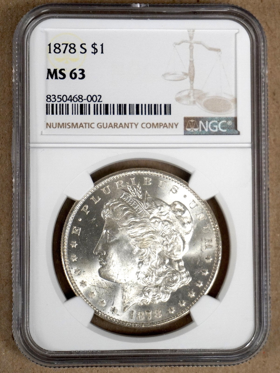 MS 63 Graded Morgan Dollars 1878-1921 for sale | eBay