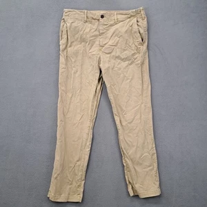 American Eagle Mens Next Level Flex Original Straight Chino Pants Beige 34x30 - Picture 1 of 7