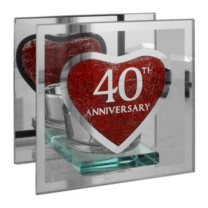 Celebrations Portavela para Vela Tealight de Cristal Diseño (WD3829) - Imagen 1 de 2