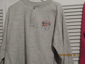 Denver Bronco size XL mens swear shirt pull over - Picture 1 of 2