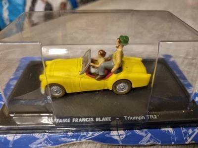 hachette 1/43 black et mortimer l'affaire francis blake triumph ss fasicule neuf - Photo 1/4