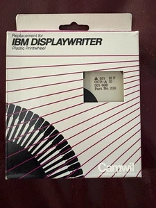 RUEDA DE IMPRESIÓN DE PLÁSTICO CAMWIL 16501 REPUESTO PARA VITRINA IBM - Imagen 1 de 4