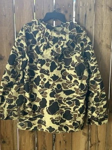 Vintage 80s Black Sheep Old School Camo Hunting Jacket Men’s Medium - Picture 1 of 24