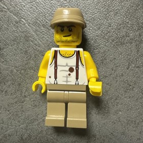 Lego Pharaoh's Quest Mac McCloud minifigure 7327 Scorpion Pyramid