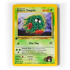 Pokemon - Erika's Tangela - 1st Edition - 79/132 - Gym Heroes - Common Card - Picture 1 of 1