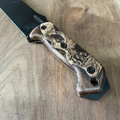 Básculas Shadowskull para Ka-Bar Becker bk-2 bk-7 bk-9 etc/hechas en EE. UU. Foto 1 de 4