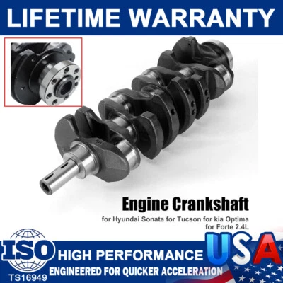 Cigüeñal motor para kia Hyundai Sonata 2010-2019 2,4 L 231112G200 23111-2G230 Foto 1 de 4