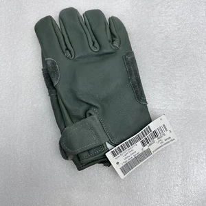 US MILITARY ISSUE LEATHER LIGHT DUTY UTILITY GLOVES FOLIAGE SMALL NEW - Picture 1 of 3