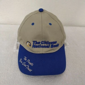 The Citizens National Bank Mütze Herren beige verstellbarer Riemen hinten H5 - Bild 1 von 10