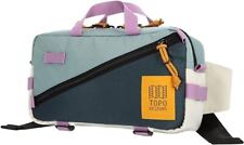 Topo Designs Quick Pack Crossbody Bag, Sage/Pond Blue