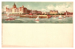 BOMBAY INDIA TAJ MAHAL PALACE HOTEL OLD POSTCARD - Picture 1 of 2