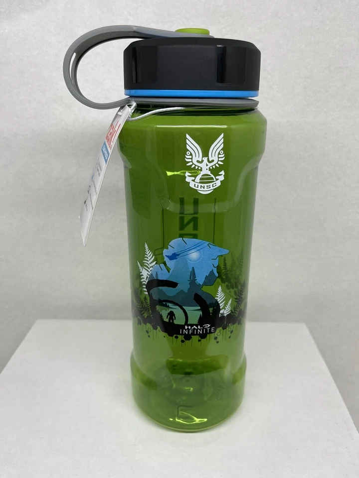 Halo Infinite UNSC Rugged Plastic 36oz Water Bottle Multi-color
