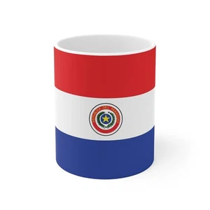 Paraguay Flag Coffee Mug  Hispanic Heritage Latin America Souvenir Cup - Picture 1 of 11