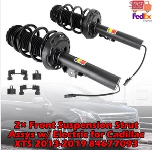 2× Front Suspension Strut Assys w/ Electric for Cadillac XTS 2013-2019 84677093. - Picture 1 of 12