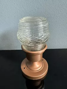 NEW Vintage Electric Light Fixture - 1960s Or Earlier 8"x4.25" Retro Never Used - Picture 1 of 6