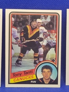 1984-85 O-Pee-Chee Hockey #332 Tony Tanti NRMT AA3807 - Picture 1 of 1