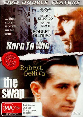 Born To Win & The Swap 2 Movie DVD Robert De Niro All Region Brand New Sealed - Image 1 of 2