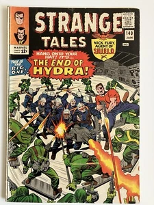 Strange Tales 140 Comic Book End Of Hydra Nick Fury Agent Of Shield Marvel 1965 - Picture 1 of 11