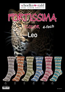 Schoeller & Stahl Fortissima Color Leo Sockenwolle 4-fach 100g Stricken Wolle - Bild 1 von 7