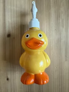 Vintage 1999 Yellow Duck Soap Lotion Dispenser Please Read - Picture 1 of 10