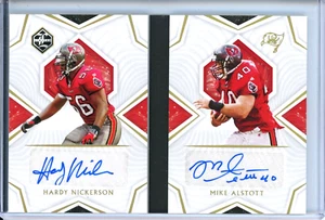2021 Limited Buccaneers Hardy Nickerson & Mike Alstott Booklet Auto #PT-TB 46/49 - Picture 1 of 2