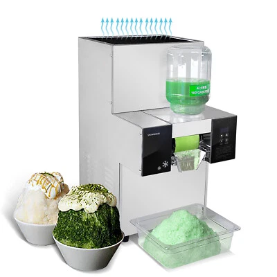 USA Kolice Commercial Snowfake Ice Machie Snow Cone Machine 440 lbs/ day