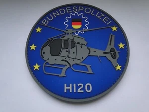 3-D  PVC  Polizei-Aufnäher  Bundespolizei  H120 ca 10 cm mit klett - Bild 1 von 1