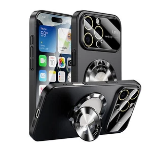 Hülle Für iPhone 17 16 15 14 13 12 Pro Max Hard Handy Etui Kamera schutz Magsafe - Picture 1 of 54