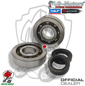 KIT CUSCINETTI DI BANCO SKF ALTI GIRI E PARAOLI PER GILERA RUNNER 50- SP - Foto 1 di 1