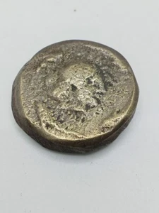BELLISSIMA MONETA Italia Stufitania Cartagine Sardegna Tanite Bronzo Regina Æ 300 a.C. - Foto 1 di 4