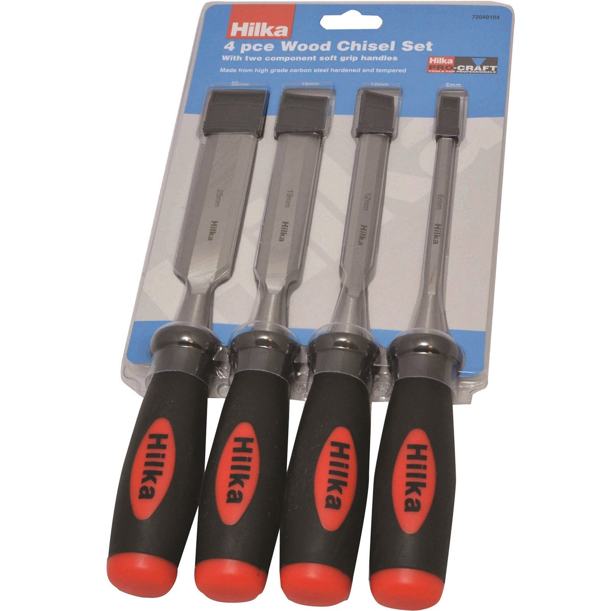 Wood Carving Tools ATOPLEE 4 Piece Wood Chisel Set - CR-V Steel Semi ...