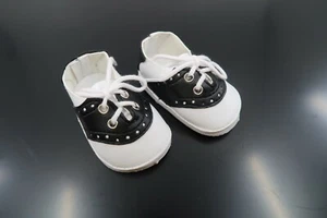 Zapatos Oxford Monique Saddle para My Meadow Saffi 72 mm NEGRO Y BLANCO - Imagen 1 de 2