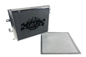 CSF Triple Pass Aluminum Heat Exchanger with Rock Guard For 17-21 BMW B58 B48 - Picture 1 of 5