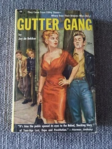 Gutter Gang by Jay de Bekker (Beacon B165) GGA Pulp Paperback great condition - Picture 1 of 5
