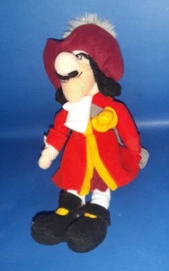 PELUCHE Capitan UNCINO HOOK PETER PAN PLUSH Amuse Ufo Catcher Anime 20cm Gioco - Foto 1 di 2