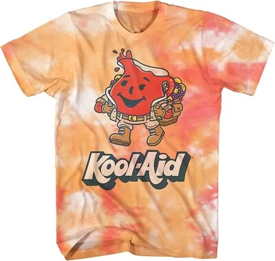 Adulto Unisex Tie-Dye Años 80 Retro-Inspiración Kool Aid Man "¡Oh Yeah!" Camiseta divertida Foto 1 de 4