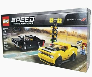 LEGO Speed Champions 2018 Dodge Challenger SRT Demon y 1970 Challenger R/T 75893 - Imagen 1 de 2