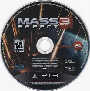 Mass Effect 3 (Playstation 3 PS3, 2012) *GAME DISC ONLY* - Picture 1 of 2