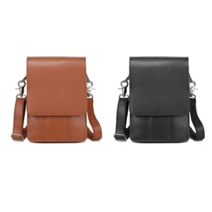 Hair Stylist Pocket Hairdressing Tool PU Leather Pouch Scissors Bag with Strap - Picture 1 of 10