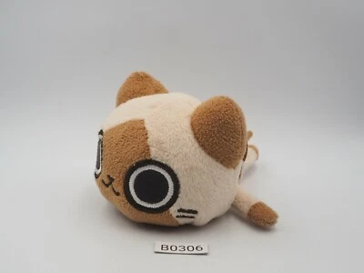 Monster Hunter B0306 Airou Capcom Dolphin Kick Vibrate Work 5" Plush Toy Doll - Image 1 of 4