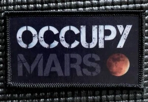 "PARCHE SPACEX OCUPY MARS - 3,5"" X 1,5""" - Imagen 1 de 1