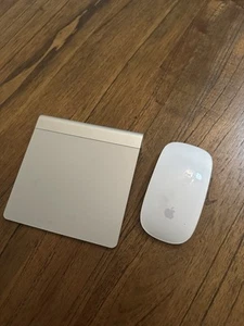 Apple Magic Mouse and Touch Pad - White and Space Gray - Picture 1 of 4
