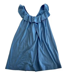 Crewcuts Girls New Blue Ruffle Tank Size 16 - Picture 1 of 4